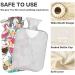 Naanle Cute Cats Hot Water Bottle | 1L Transparent Heat Bottle for Warm & Cold Therapy | Pain Relief for Hands & Feet - Buy Online on GoSupps.com