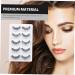 Angoily Chic Eyelash Decor Adhesive Eyelashes Women Makeup False Eyelashes Natural Look - Buy Online on GoSupps.com