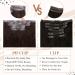 Vivien PU Clip-in Extensions | Real Darkest Brown Remy Hair 16 inch 120g 7PCs - Buy Online on GoSupps.com