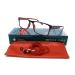 Reading glasses for men and women Venice TRICOLOR modern diopters: 1 to 3.5 (+2.50 blue red) +2.50 blue red