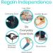 Vive 6 Piece Hip and Knee Replacement Kit - Surgery Recovery Set for Handicap Aid and Mobility Assistance - Buy Online on GoSupps.com