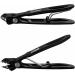 Slant Curved Cut Nail Clippers for Thick Toenails | Durable Men's & Women's Toenail Cutters - Black - Buy Online on GoSupps.com