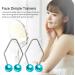 2 Pack Dimple Trainer for Cheek Dimple Maker for Women Develop a Natural Dimple Easy to Wear Sky Blue - Buy Online on GoSupps.com