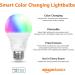 Amazon Basics Smart A19 LED Light Bulb 4-Pack - Color Changing, Wi-Fi, Alexa Compatible - 60W Equivalent, 800LM - Certified for Humans - Buy Online on GoSupps.com
