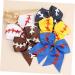 Beatifufu Kids Baseball Bows for Hair Kid Hair Ties Baseball for Kids Hair Clips for Kids Hair Ties for Kids Hair Accessories for Kids Cheerleader Bows Hair Bands Ribbon Woman Girl Ponytail - Buy Online on GoSupps.com