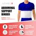 Large Abdominal Binder for Back Support | Post-Surgery Waist Compression Belt (Fits 33-40 in) for Men & Women - Buy Online on GoSupps.com