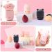 Krisfd Silicone Makeup Sponge Holder - Washable & Reusable Beauty Blender Carrier Bag (2 Pieces - Pink & Black) | International Shipping Available - Buy Online on GoSupps.com
