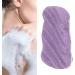 Verdant Touch Facial Sponge Plant Fiber Facial Sponge Reusable Face Cleansing Exfoliating Puff Washable Bath Sponge Portable Purple - Buy Online on GoSupps.com