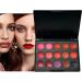 Makeup Lipstick Palette Lip Gloss Palette - 15 Colors Color Matte Texture Lip Glaze Palette | Lightweight Built & Blendable Nourissan Lipstick L dis - Buy Online on GoSupps.com