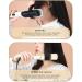 Yuehuam Negative Ion Hair Straightener with 5 Temp 2 in 1 Brush and Curler LED Display Anti-Scald Design Professional Styling Tools Gift for Women - Buy Online on GoSupps.com