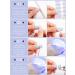 Kalolary 32PCS Cured Gel Nail Polish Strips Adhesive Full Wrap Gel Nail Art Sticker Waterproof Gel Nail Wrap Stickers with Nail File and Stick(UV/LED Lamp Required) (Light Purple) - Buy Online on GoSupps.com