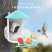 Netvue Multifunction Bird House Stand & Feeder | Versatile Bird Feeding Station for Wild Birds - Ideal for Potions Fruits & Vegetables - Buy Online on GoSupps.com
