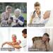 Newthinking 3 Pack Adult Bibs with Crumb Catcher - Washable & Reusable Clothing Protectors for Elderly, Disabled - Ideal for Eating - Buy Online on GoSupps.com