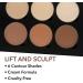 W7 Lift & Sculpt Cream Contour Kit - Concealing Highlighting & Contouring Makeup Palette - Step-by-Step Instructions Included - 2 Pack 18 g (Pack of 2) - Buy Online on GoSupps.com