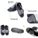 Open Toe Diabetic Shoes for Swollen Feet | Adjustable Extra Wide Walking Sandals Soft & Comfortable for Indoor/Outdoor Use - Buy Online on GoSupps.com