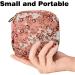 Portable Women's Binding-Up Bags | Menstrual Cup & Tampon Pockets for Teens | Multicolored Floral Design - Buy Online on GoSupps.com