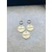 Engraved 32mm Round BRASS Pet Cat Dog Luggage ID Identity Tag Disc - FREE Personalised ENGRAVING Ring and POSTAGE - IN STOCK and SHIPPED by M&K Supplies - Buy Online on GoSupps.com