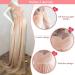 FEOYA Maternity Chiffon Lace Maxi Dress XL - Strapless Gown for Pregnant Women Photography - Orange - Buy Online on GoSupps.com