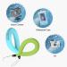 Luxebell Waterproof Camera Float Wrist Strap - for GoPro, AKASO, Nikon, Canon, Keys & Phones - Blue and Green - Buy Online on GoSupps.com
