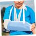 JECOMPRIS Children's Arm Sling Shoulder Immobilizer Sling Elbow Sling Suspenders Strap Shoulder and Neck Net 60X30CM Sky-blue - Buy Online on GoSupps.com