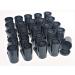 50 black film canisters with lids Waterproof for geocaching seed storage crafts