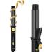 Terviiix Rotating Hair Curler Automatic Rotating Curling Iron 1.25 inch Automatic Hair Curler for Long Hair Ceramic Curling Iron Wand Infused Argan Oil & Keratin with Clamp 9 Heat Settings