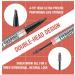 2-In-1 Double-End Eyebrow Shaping Pen 2-In-1 Brow Pen And Sealing Brow Gel Long-Lasting Color Waterproof And Sweatproof Easy-To-Use Eyebrow Makeup For Real-Looking Fuller Eyebrows (03# Grey) - Buy Online on GoSupps.com
