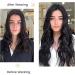 Long Black Wavy Wig for Women 24 Inch Middle Part Curly Synthetic Hair Natural Looking Heat Resistant Fiber for Daily Party Use (Black) - Buy Online on GoSupps.com