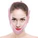 V Face Belt Chin Lifting Belt Sagging Skin Double Chin Reducer Face Lift V Shaped Contour Tightening Strap Reusable for women and men - Buy Online on GoSupps.com