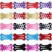 20 Pack Yorky Hair Loops - Alloy BB Puppy Hair Clips for Small Dogs & Girls - Perfect Mini Dog Hair Accessories - Buy Online on GoSupps.com