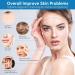 Microcurrent Face & Neck Massager for Wrinkle Reduction and Skin Tightening - Intelligent Facial Device for Contoured Beauty - Blue - Buy Online on GoSupps.com