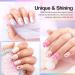 Morovan Glitter Nail Polish Set - 6 Unique Colors for DIY Nail Art Manicure - Buy Online on GoSupps.com