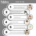 Nisha Natural Henna Based Hair Color 10GM Pack of 10 - Natural Black 0.35 Ounce - Buy Online on GoSupps.com