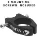 Vincita Lightweight Quick Release Seat Post Clamp for 27.2mm Seatpost - Ideal for Carrier Fixation on Mountain, BMX, and Road Bikes - Buy Online on GoSupps.com