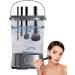 Makeup Brushes Cleaner Electric Cosmetic Brush Cleaner Beauty Blending Cleaners Automatic Spinning Makeup Brush Cleaner Advance Technology for All Size Makeup Brushes Black - Buy Online on GoSupps.com