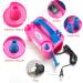 AGPTEK Electric Air Balloon Pump 110V 600W - Rose Red Dual Nozzle Inflator/Blower for Party Decoration - Buy Online on GoSupps.com