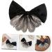 FOMIYES Bow Hairpin Headress Bow Womens Hair Clips Black Hair Bow Hair Ties for Women Bowknot Hair Pin Womens Hair Accessories Xmas Bowknot Headwear Bow Ribbon Fabric Halloween Miss - Buy Online on GoSupps.com