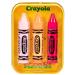 Buy Lip Smacker Crayola Lip Balm Trio - Cotton Candy Outrageous Orange Pink Sherbert | International Shipping Available - Buy Online on GoSupps.com