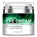 Grospe Caffeine Eye Cream for Puffiness and Bags Under Eyes Daily Anti-Wrinkle Cream Collagen Peptide Eye Cream Day and Night Reduce The Look Of Aging Line Smoothing Skin Care 1.7 FL OZ 1 Pack