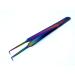 Heavy Duty Stainless Steel 3D 5D 6D Volume Eyelash Extension Tweezers Fine Point (A2ZSCILAB) (Right Angled 90 Degree Plasma Coated)