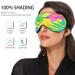 Light Blocking Sleep Mask - Tropical Flowers Eye Mask for Travel & Naps - Adjustable Soft & Lightweight Blindfold for Men & Women - Buy Online on GoSupps.com