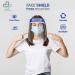 Clear Protective Face Shield - Anti-Fog Safety Mask for Men and Women | Lightweight Plastic Shield with Elastic Headband (010) - Buy Online on GoSupps.com