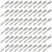 100 Pcs 1.75 Inch Metal Hair Clips for Women Styling Sectioning  Curl Hair Clips for Hair Salon  Barber  DIY  Silver
