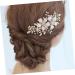 FRCOLOR Accessories Bridal Side Comb wedding hair side comb bridal hair comb gold flower Wedding comb Bride Insert Comb prom headpiece wedding hair accessories crystal rhinestones Comb - Buy Online on GoSupps.com