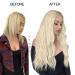 Doores Real Hair Extensions Clip-In | Light Platinum Blonde 50cm | 20 Inch | 7 Pieces 110g Remy Human Hair | Seamless Natural Real Hair Extensions - Buy Online on GoSupps.com