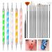 20-Piece Nail Art Design Painting Pen Set - Premium Brushes & Polish Pens for Manicure - Perfect for Professional & DIY Nail Designs - Buy Online on GoSupps.com