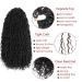 Boho Goddess Locs Crochet Hair 22 5 Packs - River Faux Curly Wavy Style - Synthetic Extensions - 1B Color - Buy Online on GoSupps.com