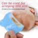 2Pcs Baby Scalp Brush Set - Soft Silicone Bath Brush for Newborns - Blue - Buy Online on GoSupps.com
