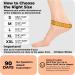 Buy DR. BRACE ELITE Ankle Brace with Strap - Black XX-Large | Premium Support & Comfort for International Shipping - Buy Online on GoSupps.com