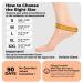 Buy DR. BRACE ELITE Ankle Brace with Strap - Medium Black | Top Quality International Shipping Available - Buy Online on GoSupps.com
